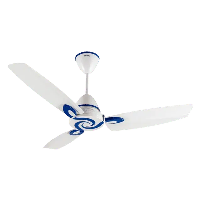 Usha Lambda 1200MM BLDC 5 Star Energy Efflicient, Dust & Oil Resistant Ceiling Fan with Remote (White)