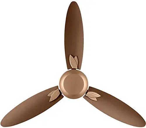 Usha Bloom Magnolia 1250 mm 3 Blade Ceiling Fan (Sparkle Golden & Brown)