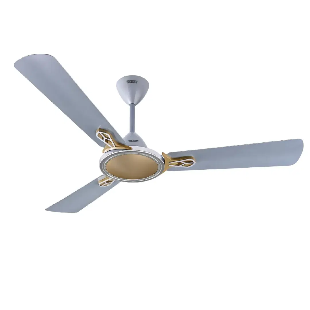 Usha Striker Neo 1200mm Energy Saving High Speed Scratch & Dust Resistant Decorative Ceiling Fan | Grey Brown|