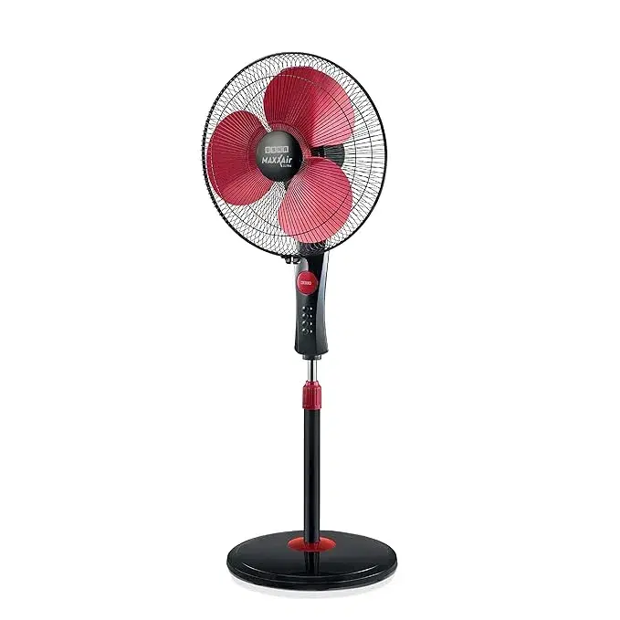 Usha Maxx Air Ultra Pedestal Fan (Maroon)