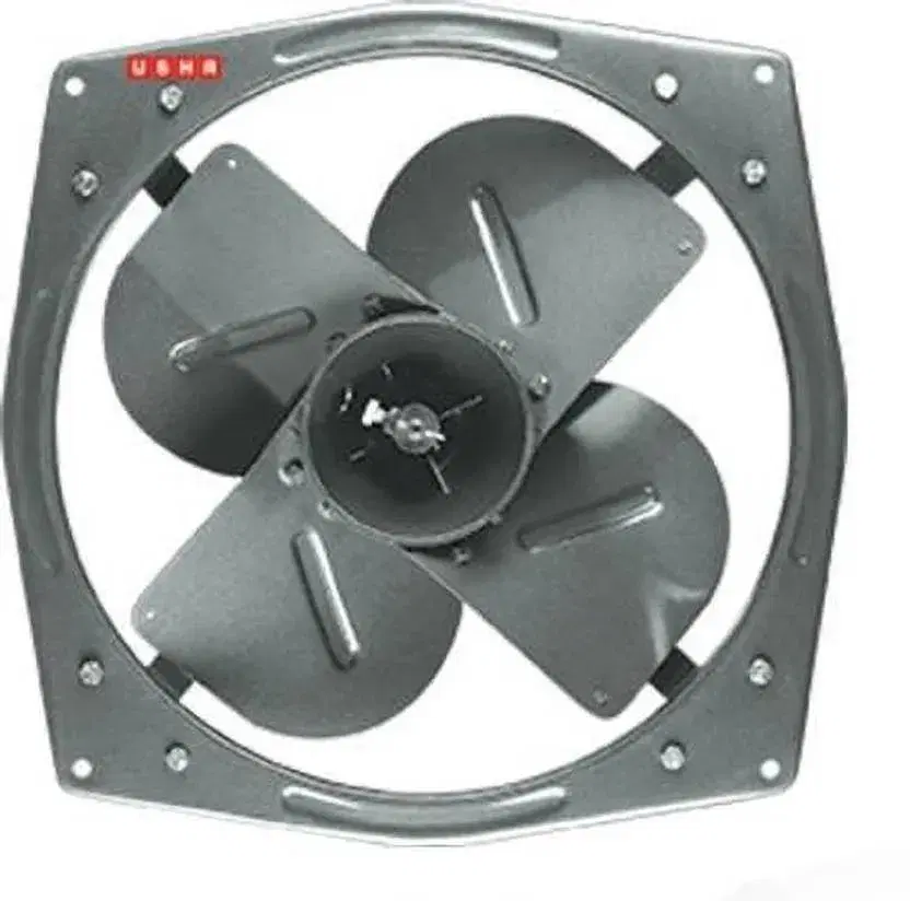 Usha Turbo HDEF 1400rpm 300mm 4 Blade Exhaust Fan (Grey)