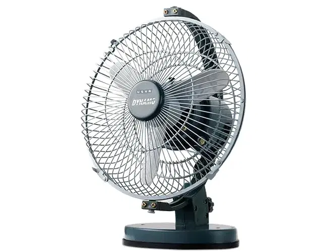 Usha Dynamo High Speed Multipurpose Multi Angle Personal Tilting Fan 3 Blade (230mm)