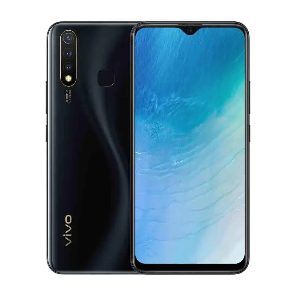 Vivo Y19 (Magnetic Black, 4GB RAM, 128GB Storage)