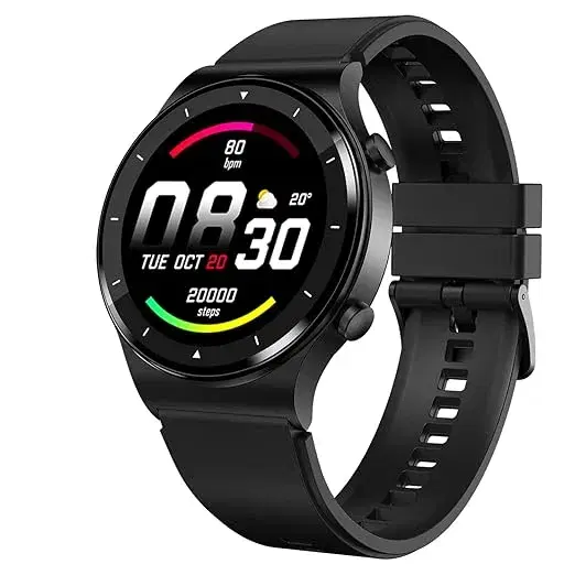 Fire Boltt 360 Pro Bluetooth Calling, Local Music and TWS Pairing, 360 * 360 PRO Display Smart Watch with Rolling UI & Dual Button Technology