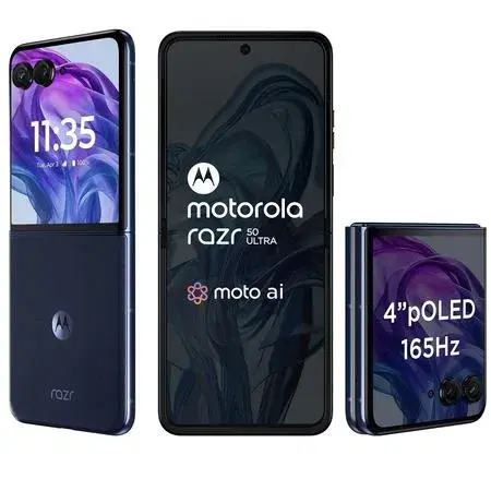 Motorola Razr 50 Ultra (Midnight Blue, 512 GB) (12 GB RAM)
