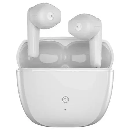 Noise TWS Buds Ace Wireless In-Ear Earbuds with 24 Hour Playback Time, Hyper Sync, Snow White