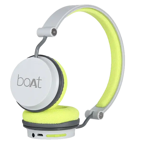 boAt Rockerz 400 Bluetooth On Ear Headphones With Mic With Upto Hours Playback Soft Padded Ear Cushions(Yellow)
