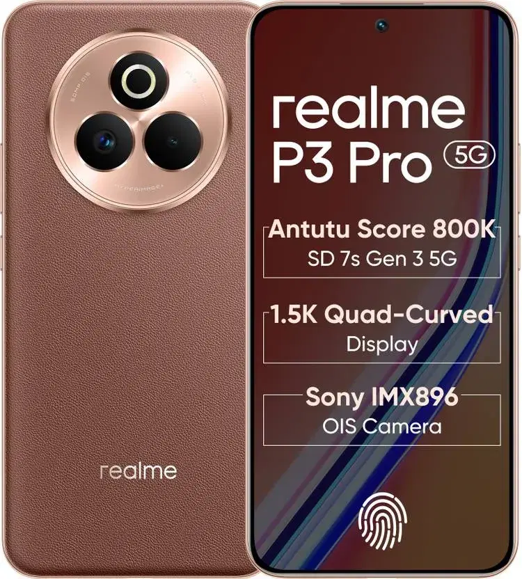 Realme P3 Pro 5G (Saturn Brown, 128 GB) (8 GB RAM)