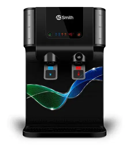 AO Smith Pro Planet-P6 9 L RO + SCMT Water Purifier (Black)