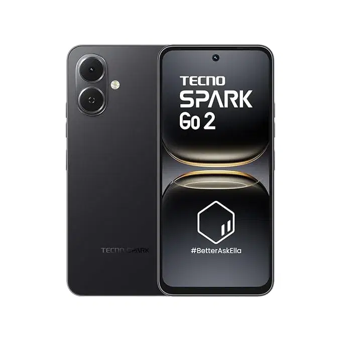 Tecno Spark Go (Ink Black, 64 GB) (4 GB RAM) - Main Image