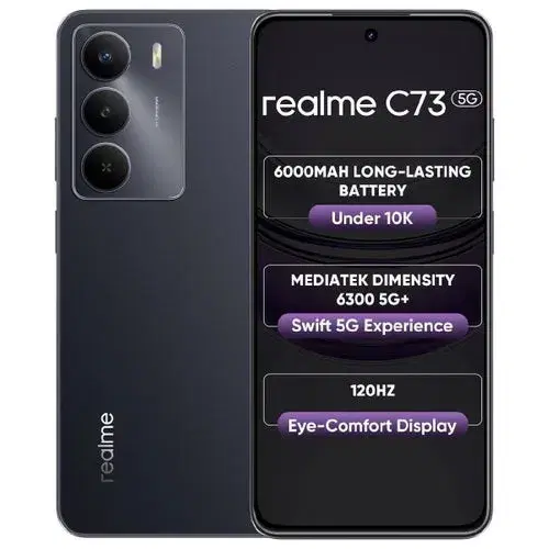 Realme C73 5G (Onyx Black, 64 GB) (4 GB RAM)