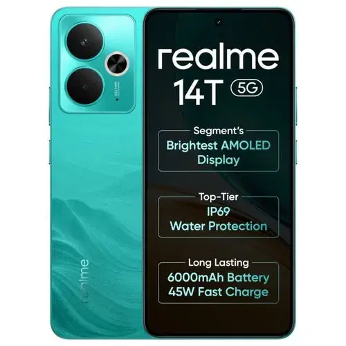 Realme 14T 5G (Surf Green, 128 GB) (8 GB RAM)