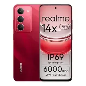 Realme 14x 5G (Jewel Red, 128 GB) (6 GB RAM)