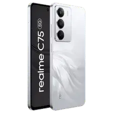 Realme C75 (Lily White, 6GB RAM, 128GB Storage)