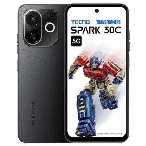 Tecno Spark 30C 5G (Midnight Shadow, 128 GB) (8 GB RAM)