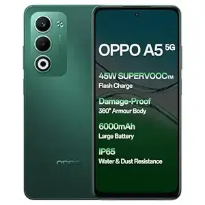 Oppo A5 5G (Aurora Green, 128 GB) (6 GB RAM)