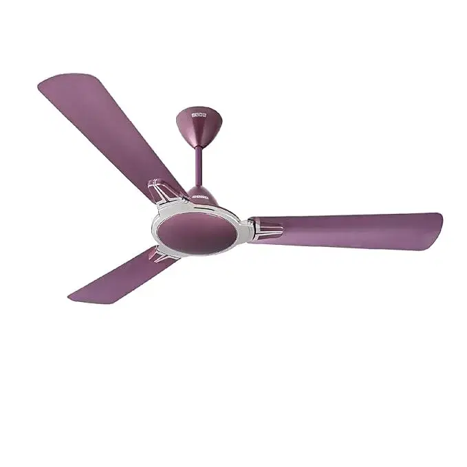 Usha Striker Platinum 1200mm Energy Saving High Speed Scratch & Dust Resistant Decorative Ceiling Fan |1star| ISI Certified |Lavender Chrome|