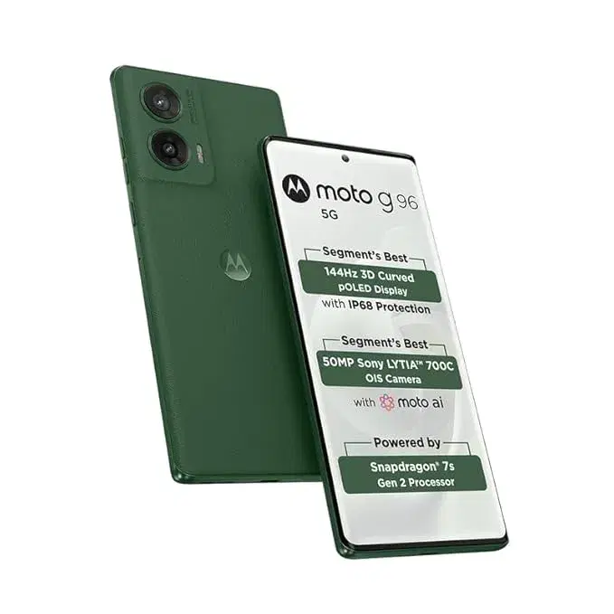 Motorola G96 5G (Pantone Greener Pastures, 256 GB) (8 GB RAM)