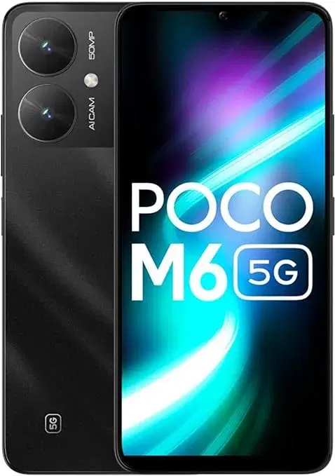 Poco M6 5G (Galactic Black, 128 GB) (4 GB RAM)