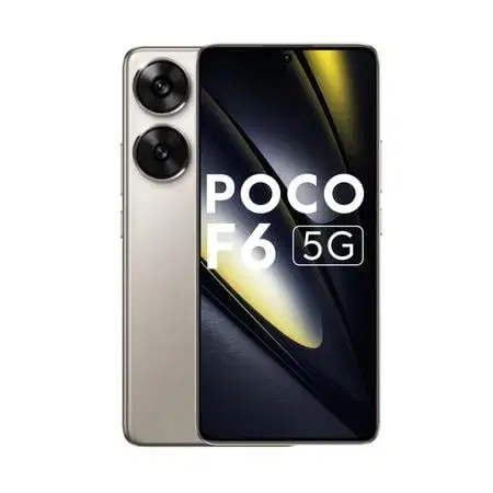 Poco F6 5G (Titanium, 256 GB) (12 GB RAM)