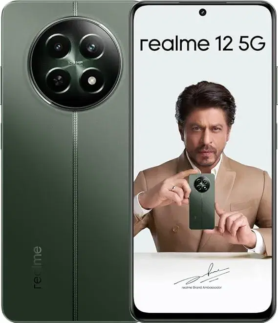 Realme 12 5G 128 GB, 8 GB RAM, Mobile Phone, Woodland Green