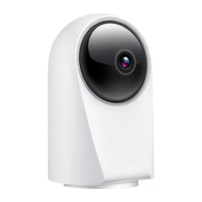 Realme 360 Deg 1080p Full HD WiFi Smart Security Camera (White) | Alexa Enabled | 2-Way Audio | Night Vision | Motion Tracking & Intruder Alert, 7.1cm x 6.58cm x 11.43cm (RMH2001)