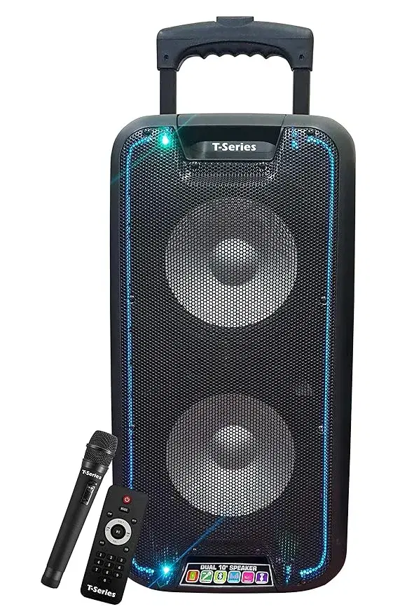 T-Series TR1010 2.0 Channel Wireless Bluetooth Portable Speaker (Black)