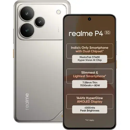 Realme P4 5G (Steel Grey, 128 GB) (8 GB RAM)