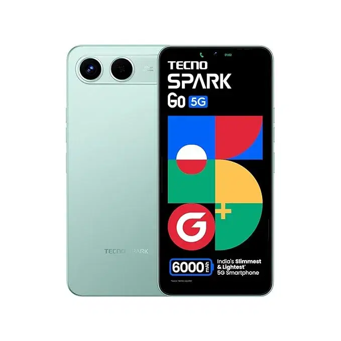 Tecno Spark Go 5G (Turquoise Green, 128 GB) (4 GB RAM)