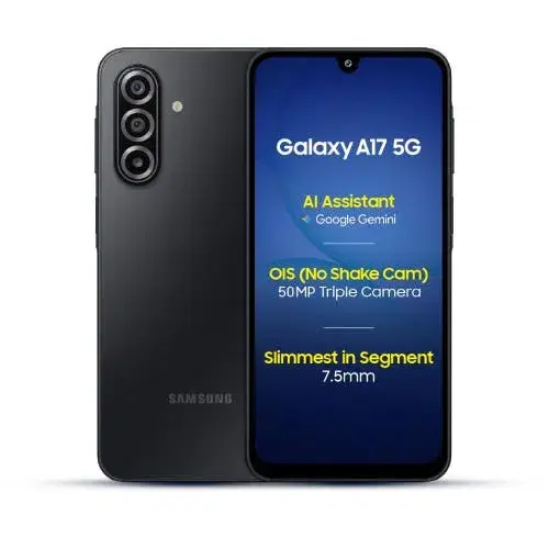 Samsung Galaxy A17 5G (Black, 128 GB) (8 GB RAM)