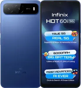 Infinix HOT 60i 5G (Shadow Blue, 128 GB) (4 GB RAM)