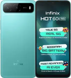 Infinix HOT 60i 5G (Monsoon Green, 128 GB) (4 GB RAM)