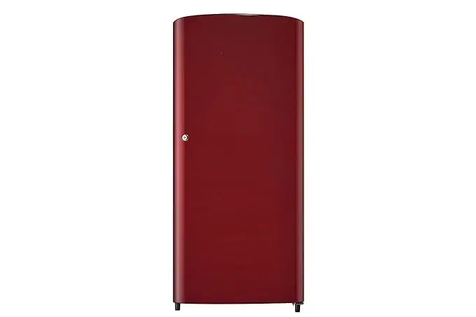 Samsung 184L 1 Star Digital Inverter Direct-Cool Single Door Refrigerator Appliance(RR19C20CZRH/NL,Scarlet Red)