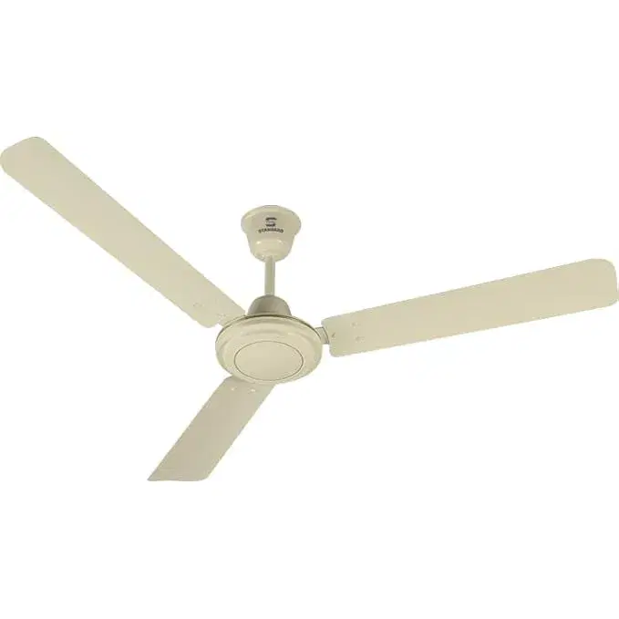STANDARD Spido 1200mm High Speed Ceiling Fan|Energy Efficient BEE Star Rated|2 Year Warranty|Anti Rust|Wider Air Delivery(Bianco)