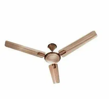 Crompton Ariyabriz Prime Coral Gold 48" 1200 MM 3 Blade Ceiling Fan (Coral Gold ) with 24 Months Warranty 12000 mm Ceiling Fan (CORAL GOLD)