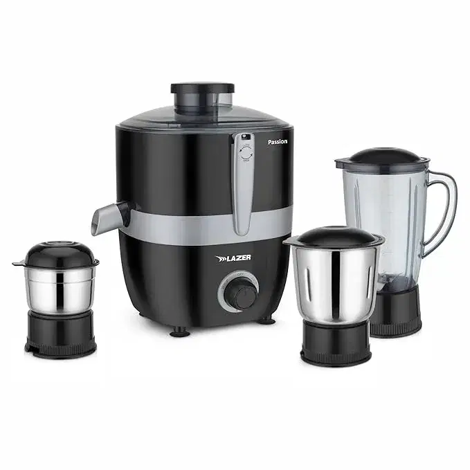 Lazer Passion 3 jars 500W Juicer Mixer Grinder
