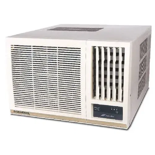 O-General BBAA Series 1.2 Ton 3 Star Window AC With Super Wave Technology 3-Speed Cooling (AFGB14BBAA-B, White)