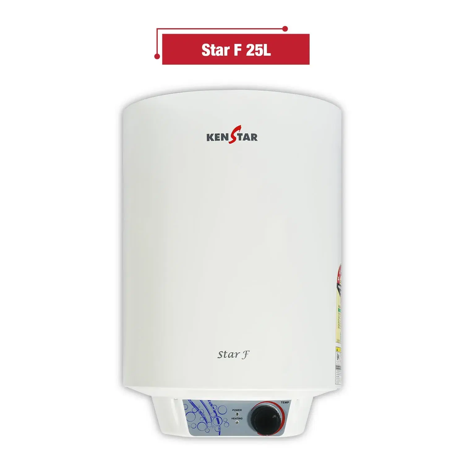 Kenstar Star F 25L Water Heater Efficient Storage Geyser