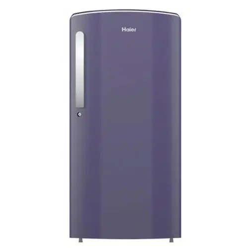 Haier 185 Litres 2 Star Single Door Direct Cool Refrigerator with Diamond Edge Freezing Technology, Stabilizer Free Operation (HRD2062BRBN)