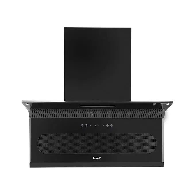 LIVPURE FIESTA-60-FL-HAC Auto Clean Wall Mounted Black 1400 CMH Chimney