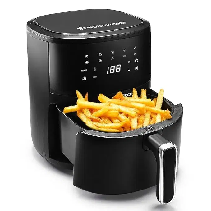 Wonderchef Black Neo Pro Digital Air Fryer 4.5L 1300W