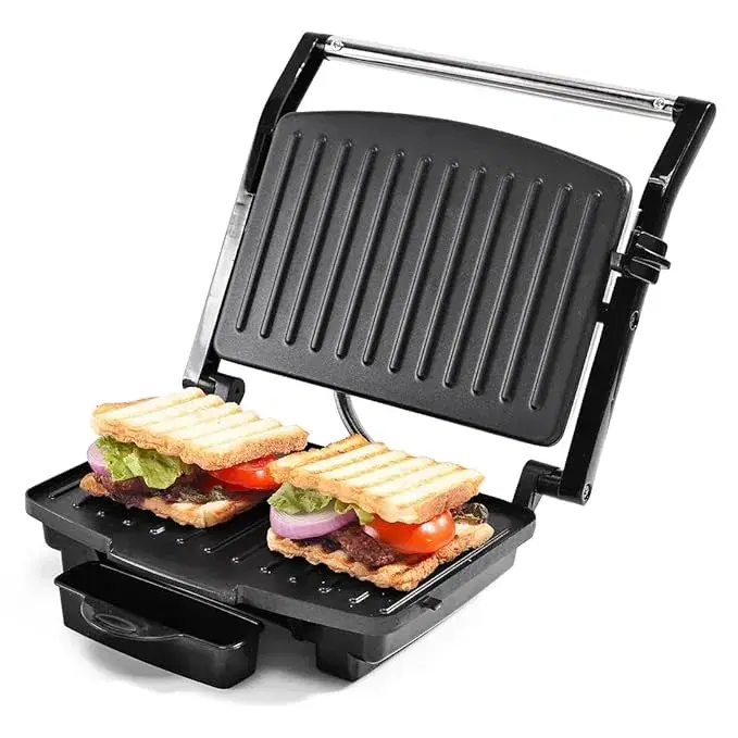 Wonderchef Essenza 400W Contact Grill for Sandwiches Burgers