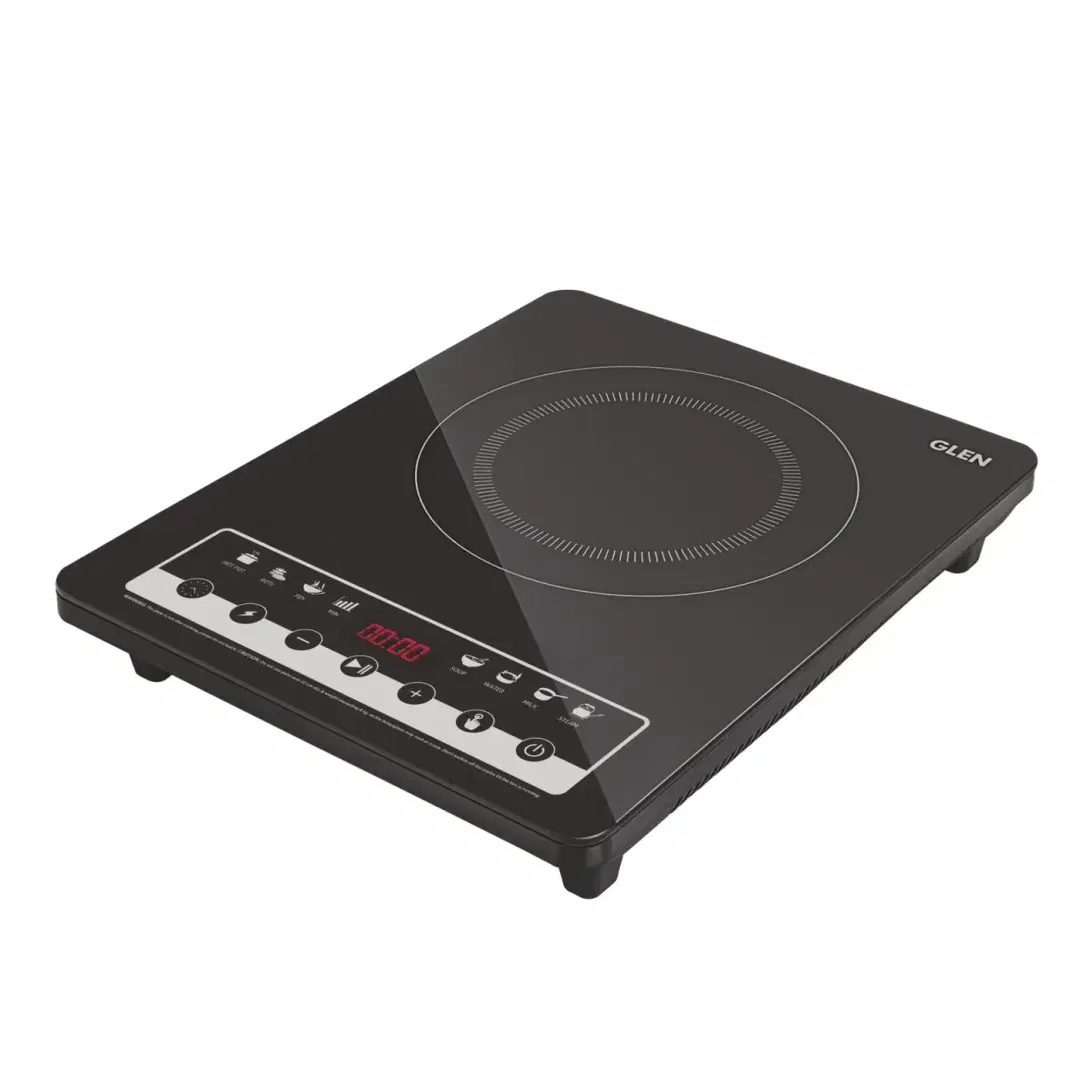 Glen by 3081 Induction 2000 watt Touch sensor 2000 W Induction Cooktop Touch Panel (Black, 8904107313594)