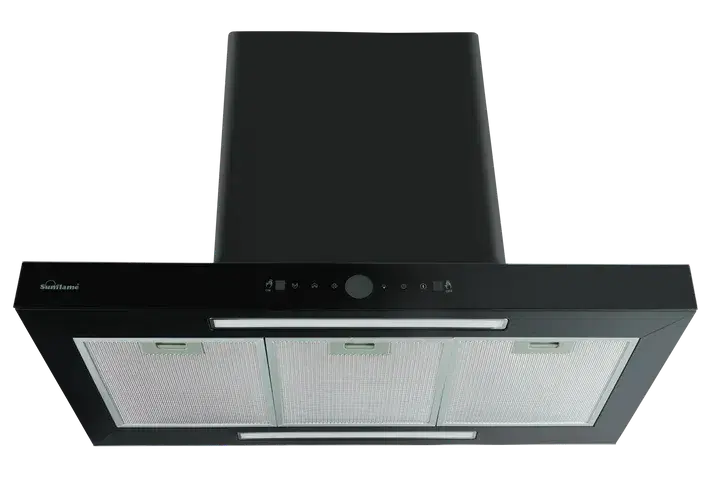 Sunflame 90 cm Wide Roof Mounted Island Chimney - CH ISLE 90 GC BLDC