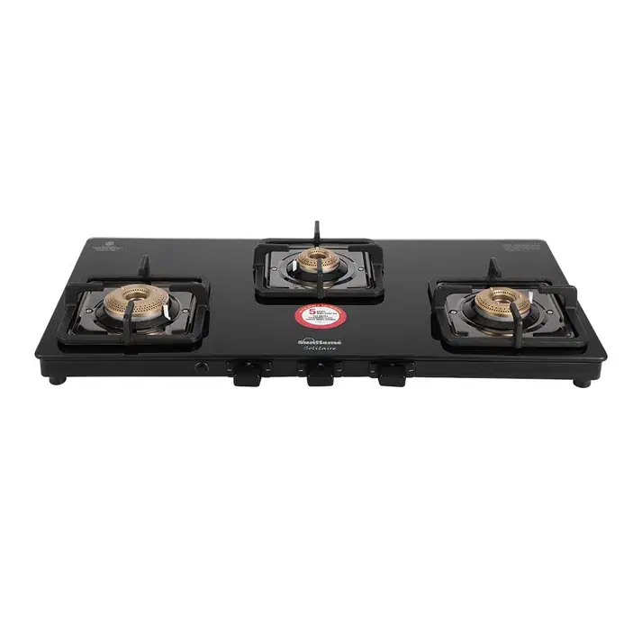 Sunflame LPG Stove GT 3B Solitaire BK AI