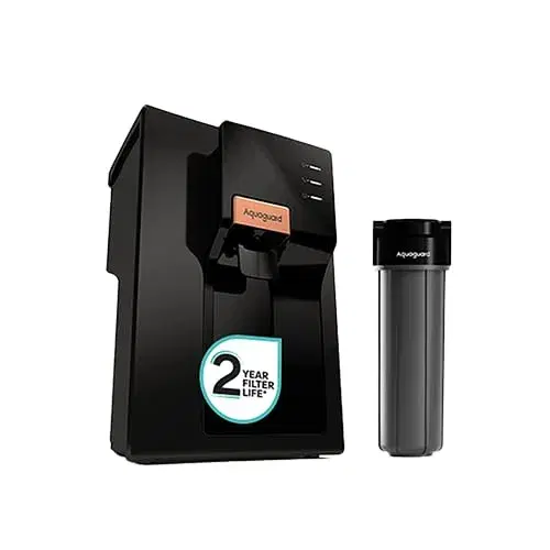 II Eureka II Nova UV+UF Stainless Steel 2X Water Purifier | 2 Year Filter Life | With Mega Sediment Filter