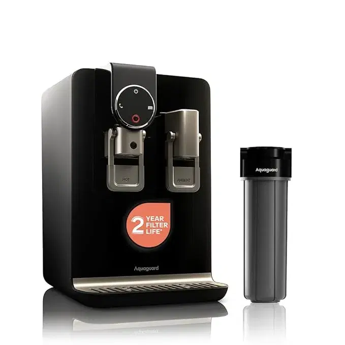 Aquaguard Aspire Blaze Hot & Ambient | 2 Year Filter Life |RO+UV+Active Copper Tech |Stainless Steel Tank |9 Stage Purification|Suitable for all Water Sources |Save over 18,000 on Filter Replacements