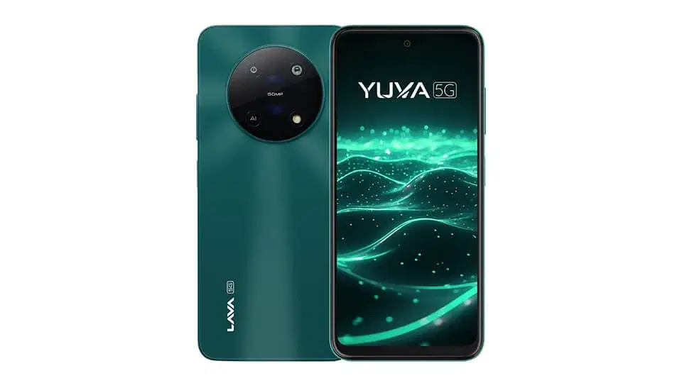 LAVA Yuva 5G (Mystic Green, 128 GB) (4 GB RAM)