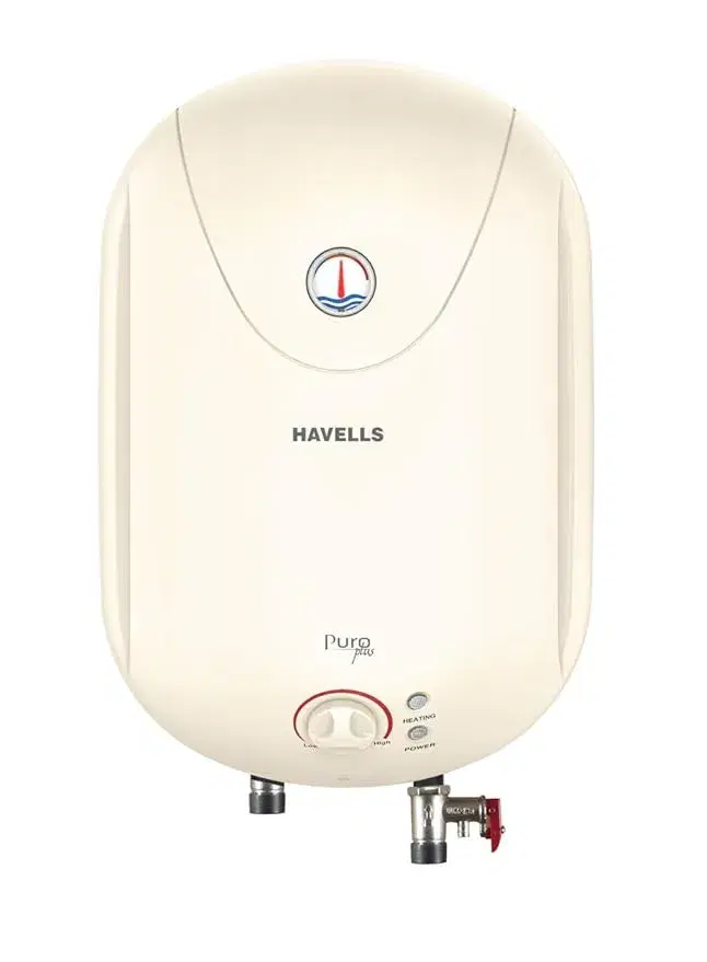 HAVELLS Puro Plus 10 L Storage Water Geyser (ivory)