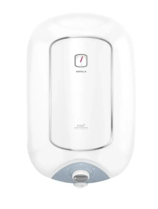 HAVELLS Puro Plus 15 L Storage Water Geyser (White)